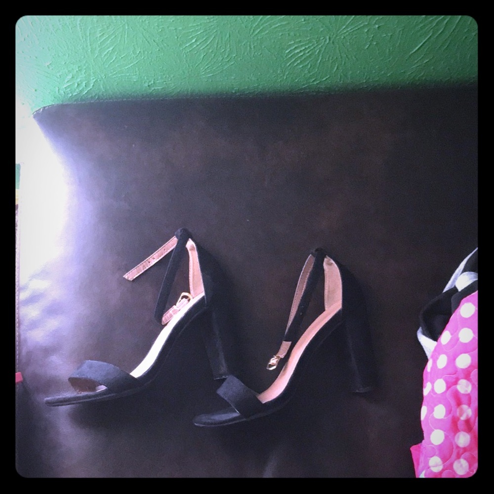 Black heels